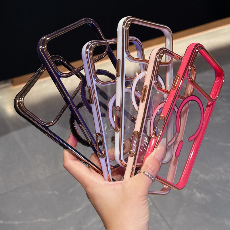 Camera Lens Protector - Casing Pengisi Daya Nirkabel ForMagsafe Warna