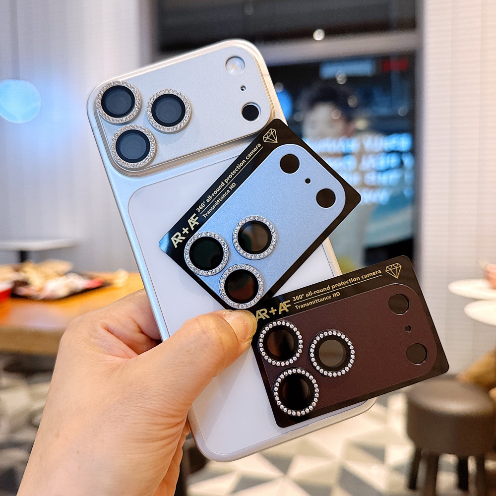Camera Lens Protector - Pelindung Lensa Kamera Berkilauan Berlian Mewah
