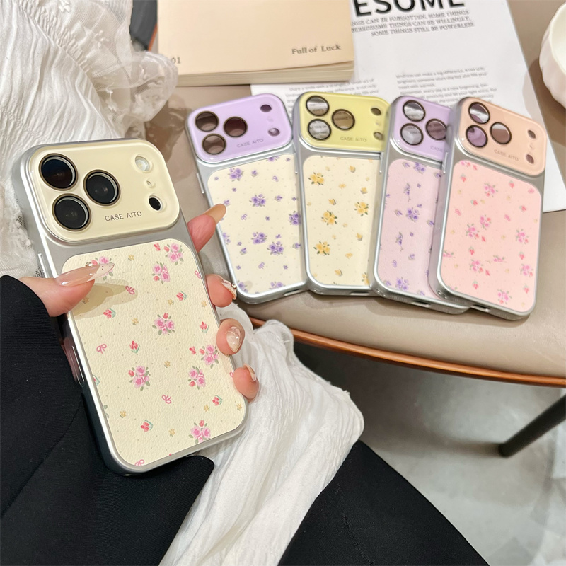 Camera Lens Protector - Casing Ponsel Kamera Jendela Bunga Untuk