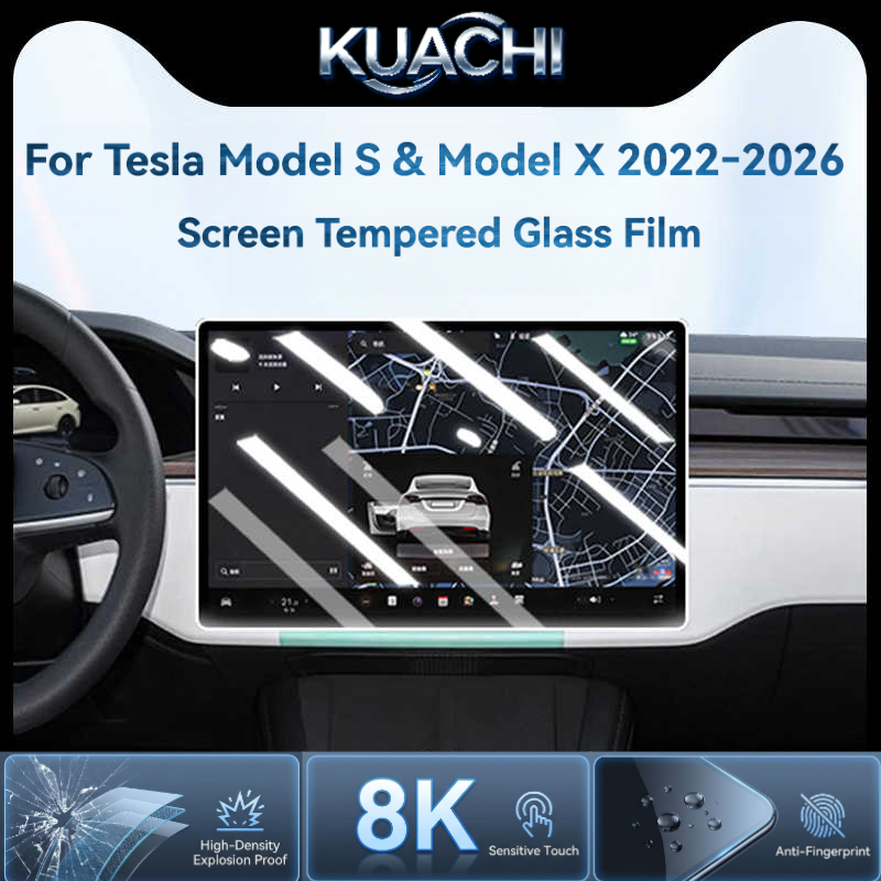 Matte Anti Glare Screen - Pelindung Layar untuk Tesla Model S