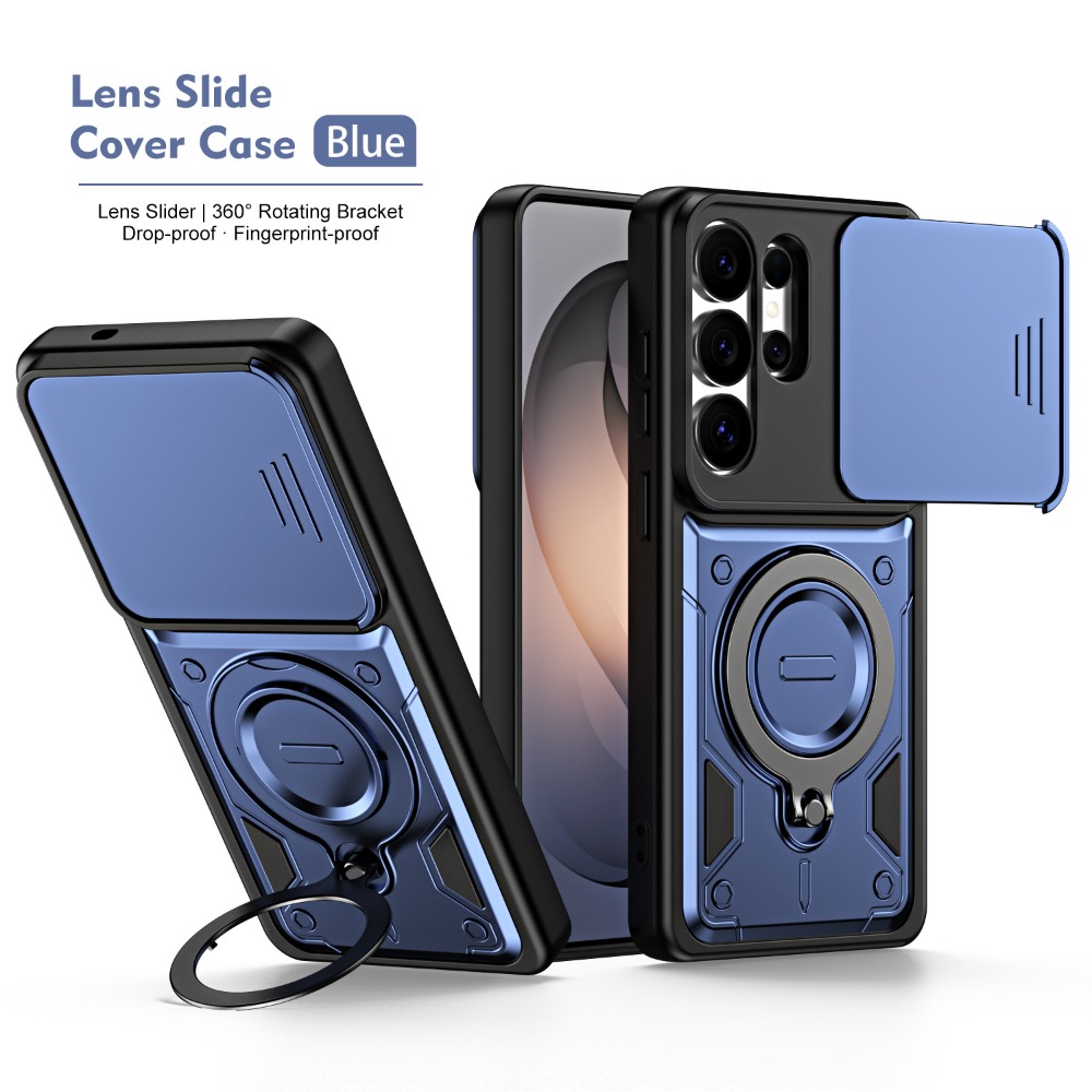 Camera Lens Protector - 360 ° Casing dengan Dudukan Magnetik