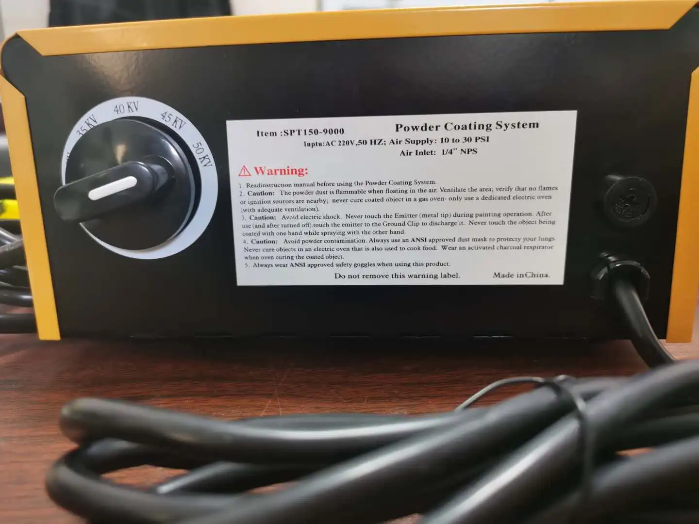 Mesin Pengecatan Bubuk Elektro - Oleophobic Coating Spray ulasan dan harga
