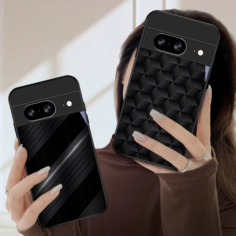Tekstur geometris gelap Untuk  - Google Pixel 9 Pro ulasan dan harga