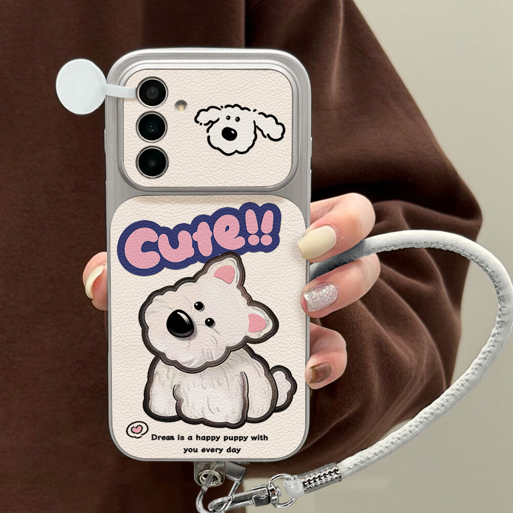 Casing Ponsel Lanyard Anjing K - Camera Lens Protector ulasan dan harga