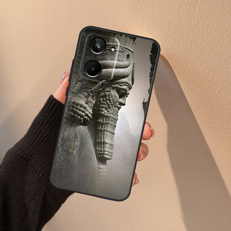 Casing Seni Patung Assyrian La - Realme C67 ulasan dan harga
