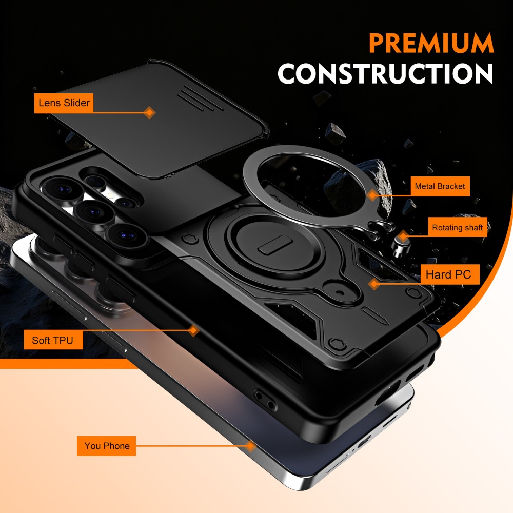 360 ° Casing dengan Dudukan Ma - Camera Lens Protector ulasan dan harga